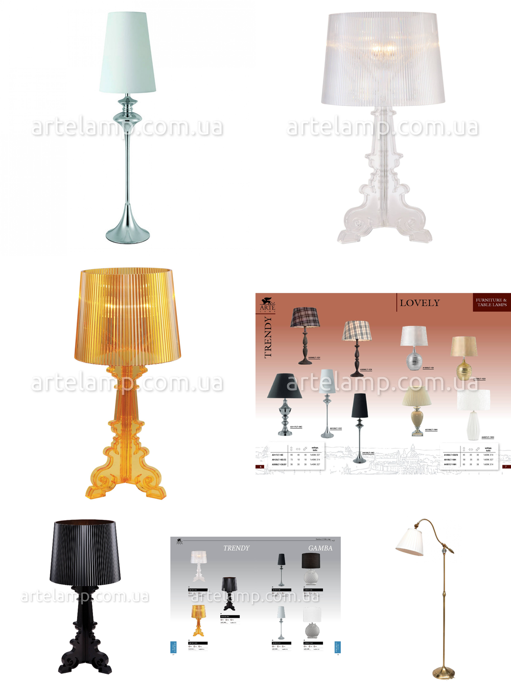 « интерьерные». Arte Lamp серия Trendy артикул A1508LT-1BR
