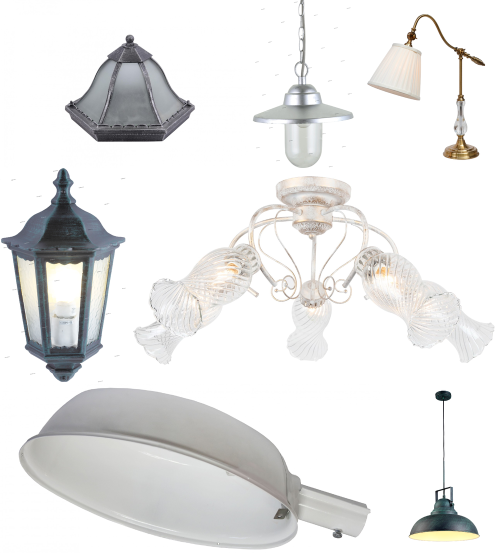 «». Arte Lamp серия Portico 3 артикул A1809AL-1BG