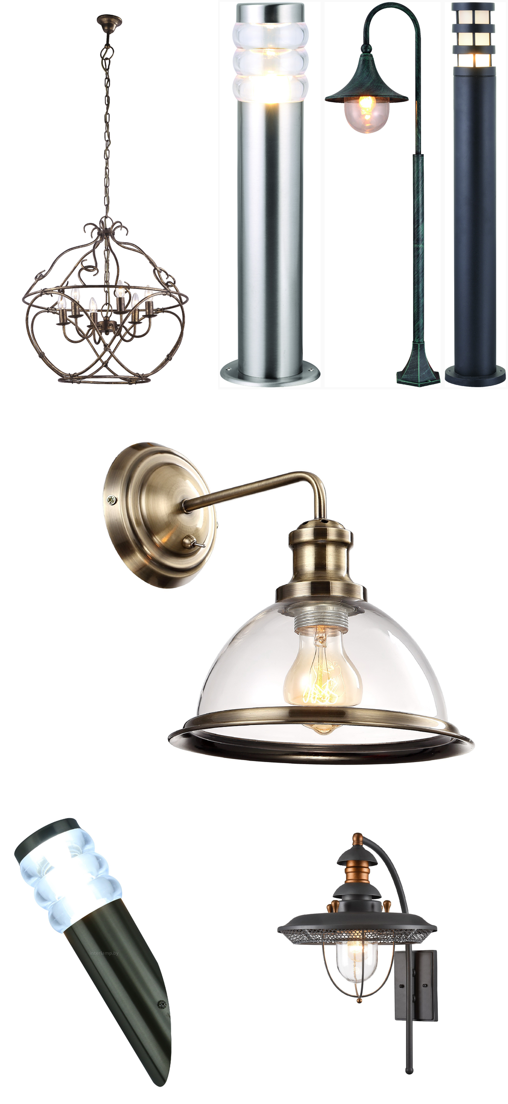 «». Arte Lamp серия Portico 3 артикул A1809AL-1BG