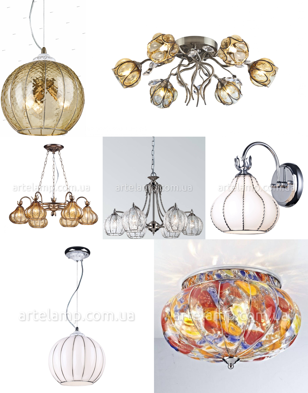 «». Arte Lamp серия Venezia артикул A2102SP-4WH