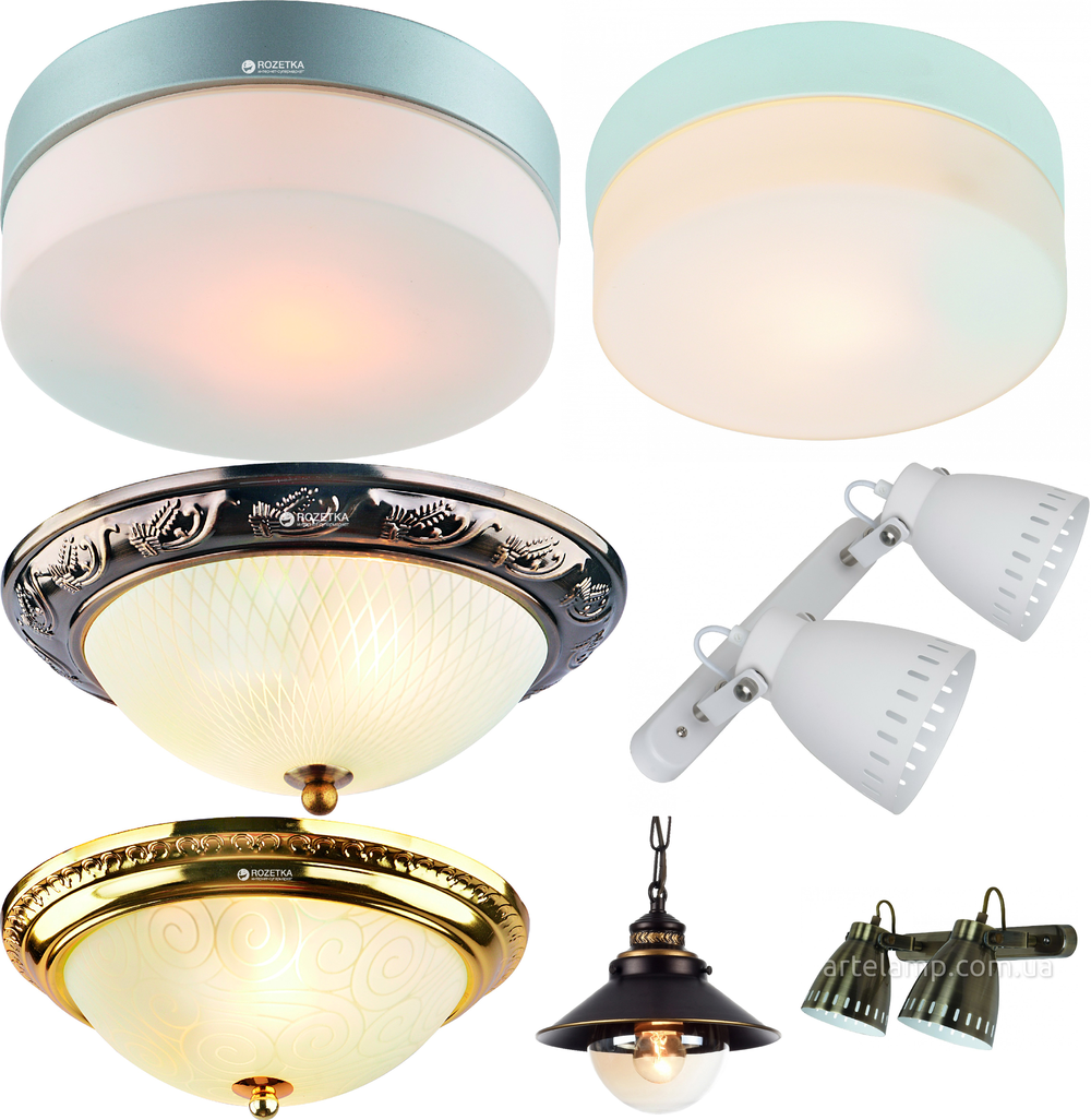 « четыре лампочки». Arte Lamp серия Luned артикул A2214PL-4AB