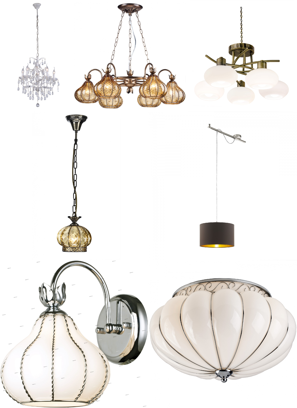 «». Arte Lamp серия Venezia артикул A2235LM-6WH