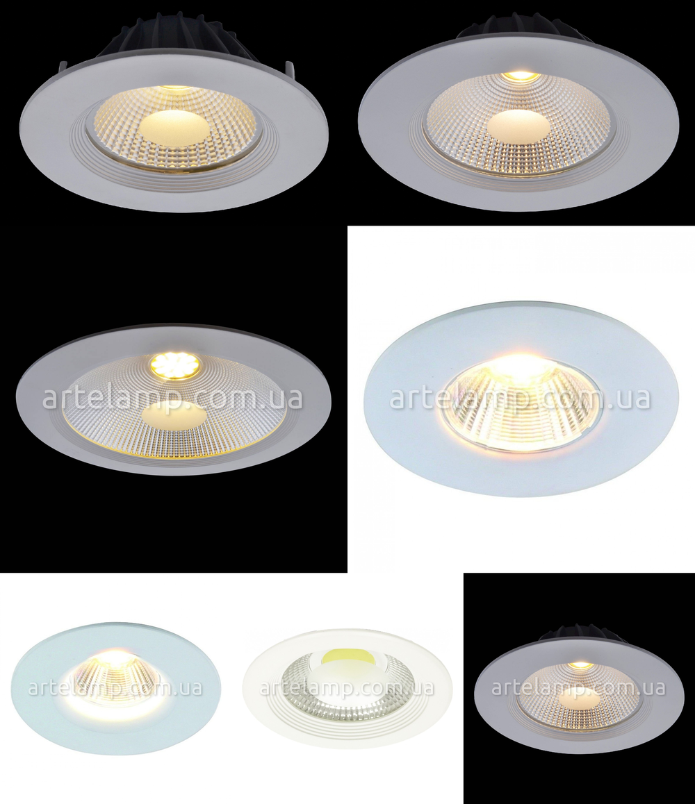 « светодиодные панели». Arte Lamp серия Uovo артикул A2420PL-1WH