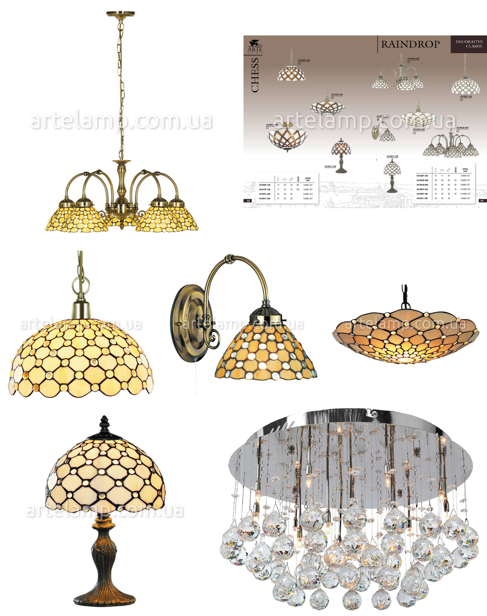 « подвесные». Arte Lamp серия Raindrop артикул A3168LM-3AB