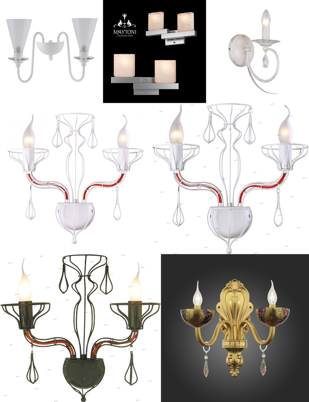 «Бра». Arte Lamp серия Artefact артикул A3225AP-2WH