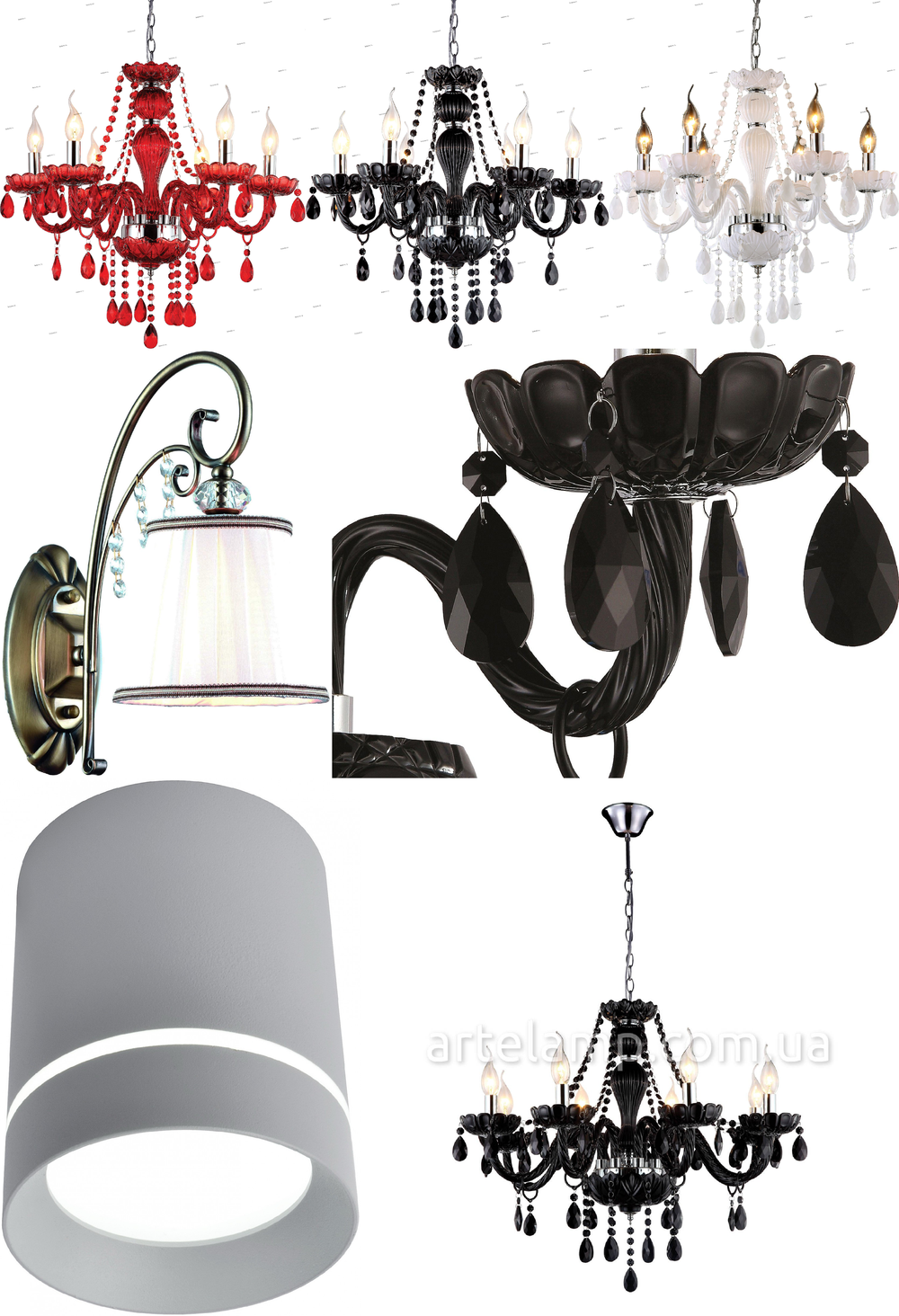 «Бра». Arte Lamp серия Teatro артикул A3964AP-1RD