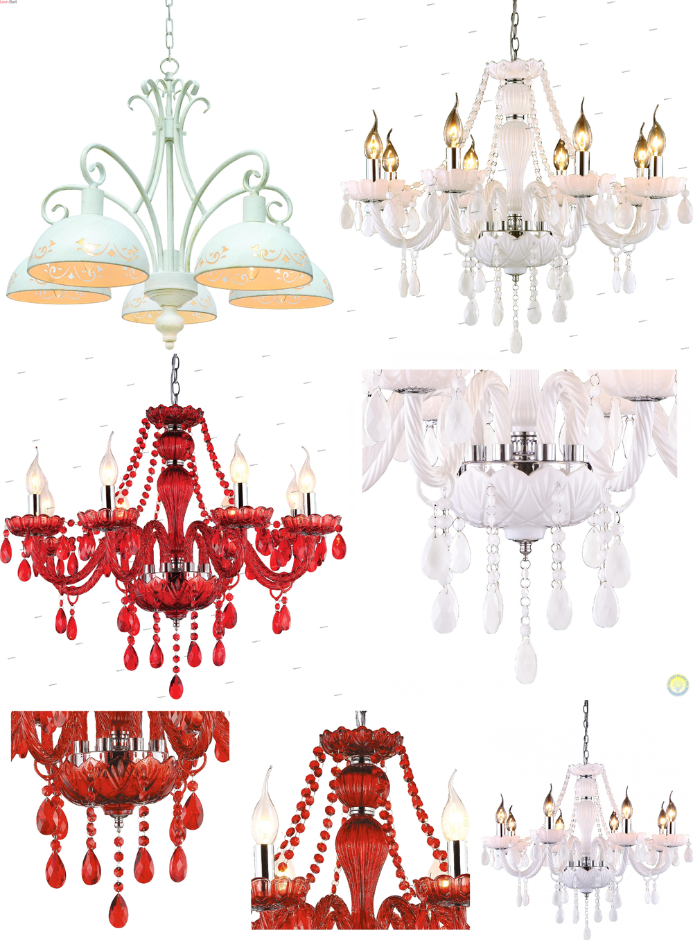 « подвесные». Arte Lamp серия Teatro артикул A3964LM-8WH