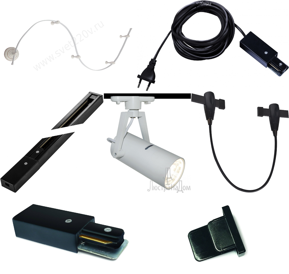 «Технический свет». Arte Lamp серия Track Accessories артикул A410033