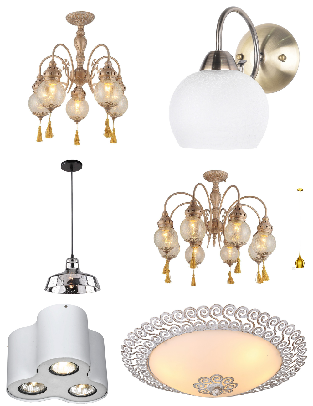 «Потолочные светильники». Arte Lamp серия Ornament артикул A4120PL-1CC
