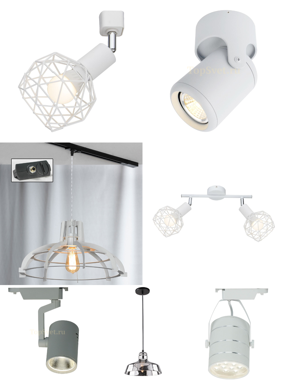 «Технический свет». Arte Lamp серия Track Lights артикул A4235PL-1WH