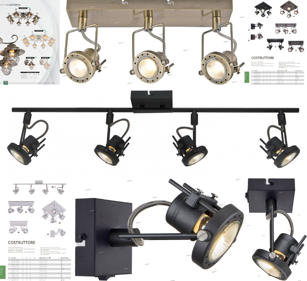 «». Arte Lamp серия Costruttore артикул A4300AP-1SS