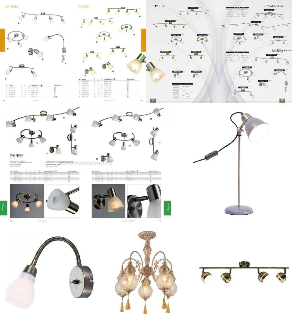 «». Arte Lamp серия Parry артикул A5062AP-1AB