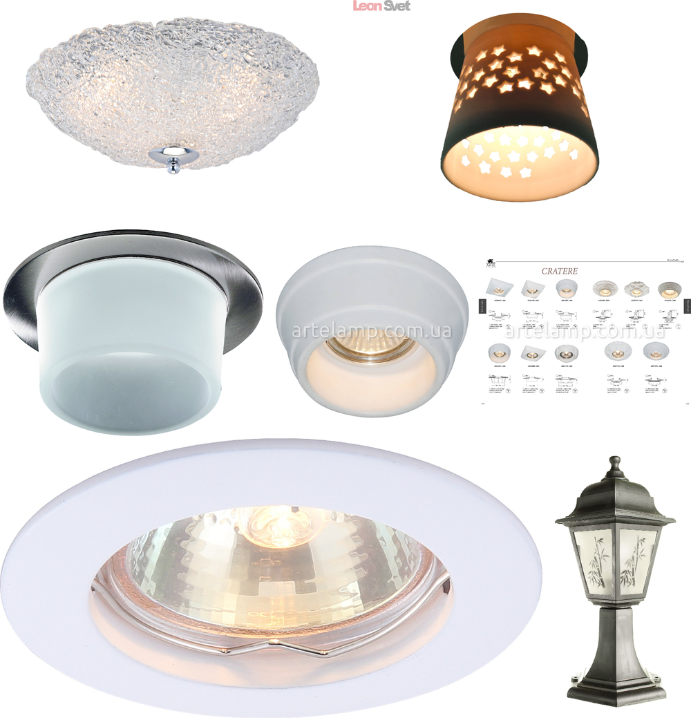 «». Arte Lamp серия Cratere артикул A5246PL-1WH