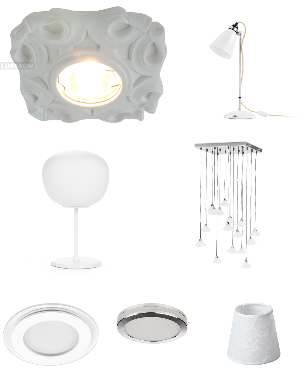 «Точечные светильники». Arte Lamp серия Plaster артикул A5279PL-1WH