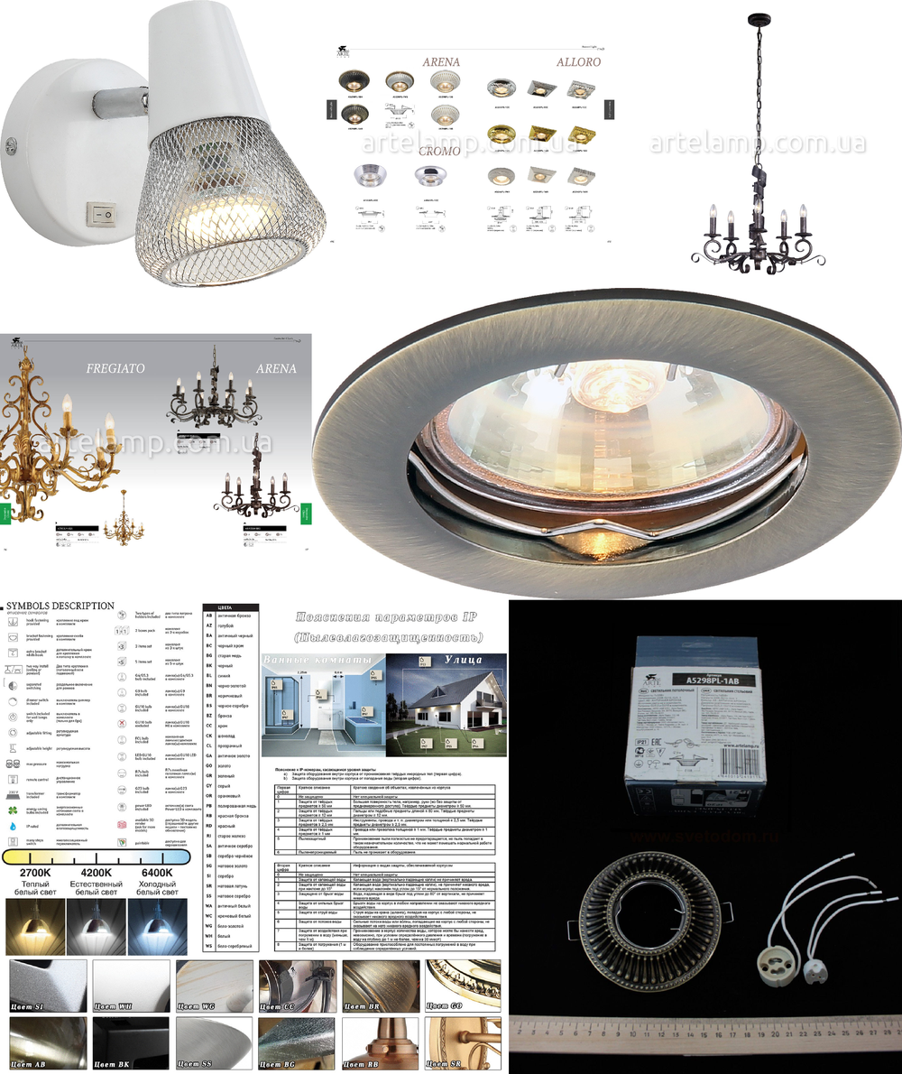 « потолочные». Arte Lamp серия Arena артикул A5298PL-1AB
