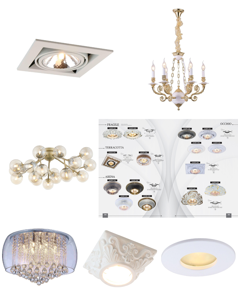 « потолочные». Arte Lamp серия Arena артикул A5298PL-1SG