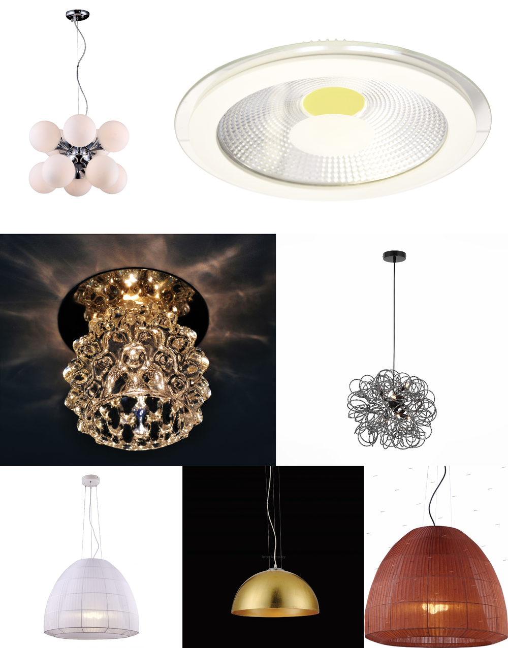« подвесные». Arte Lamp серия CUPola артикул A5380SP-4WH