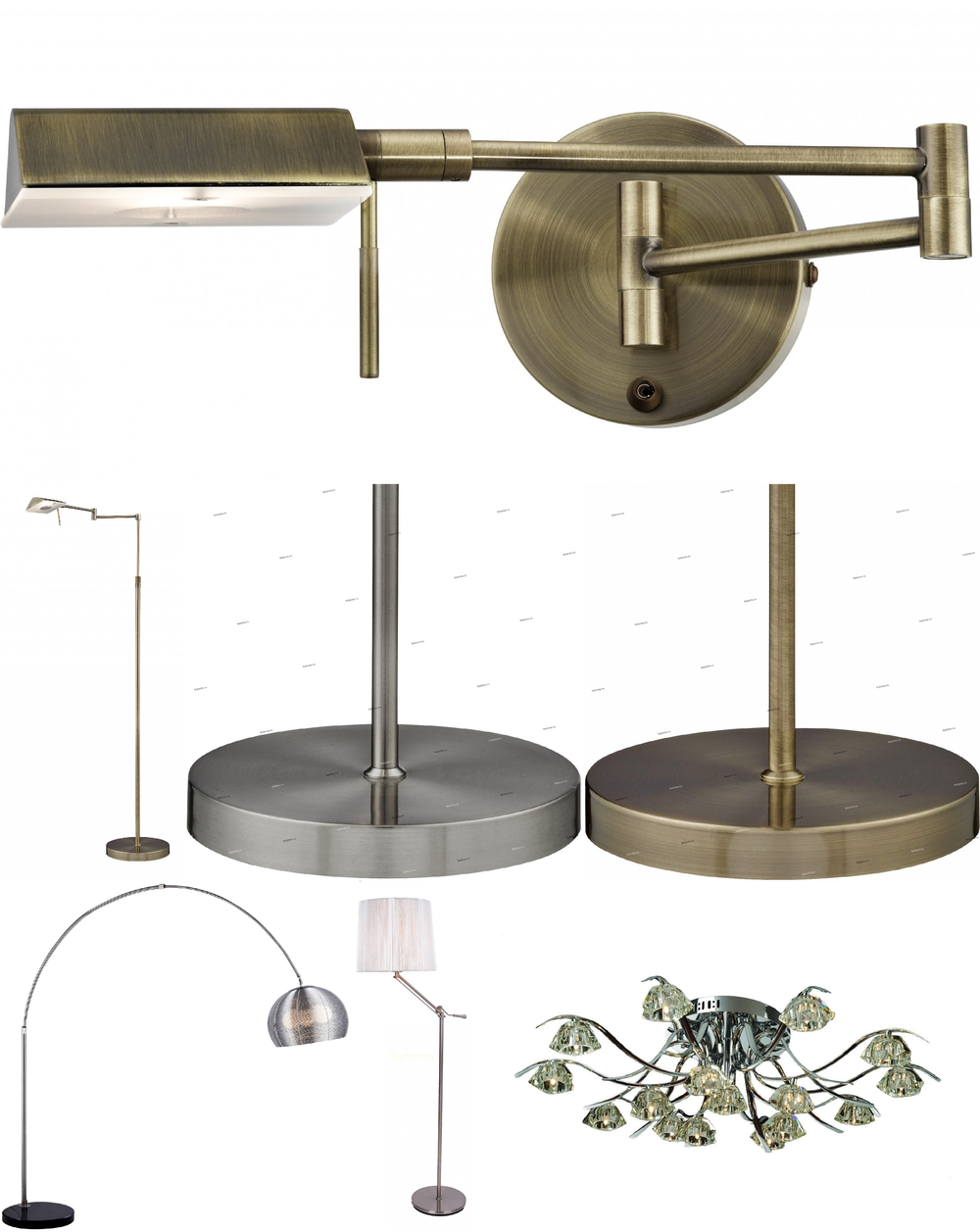 «Торшеры». Arte Lamp серия Wizard артикул A5665PN-1AB