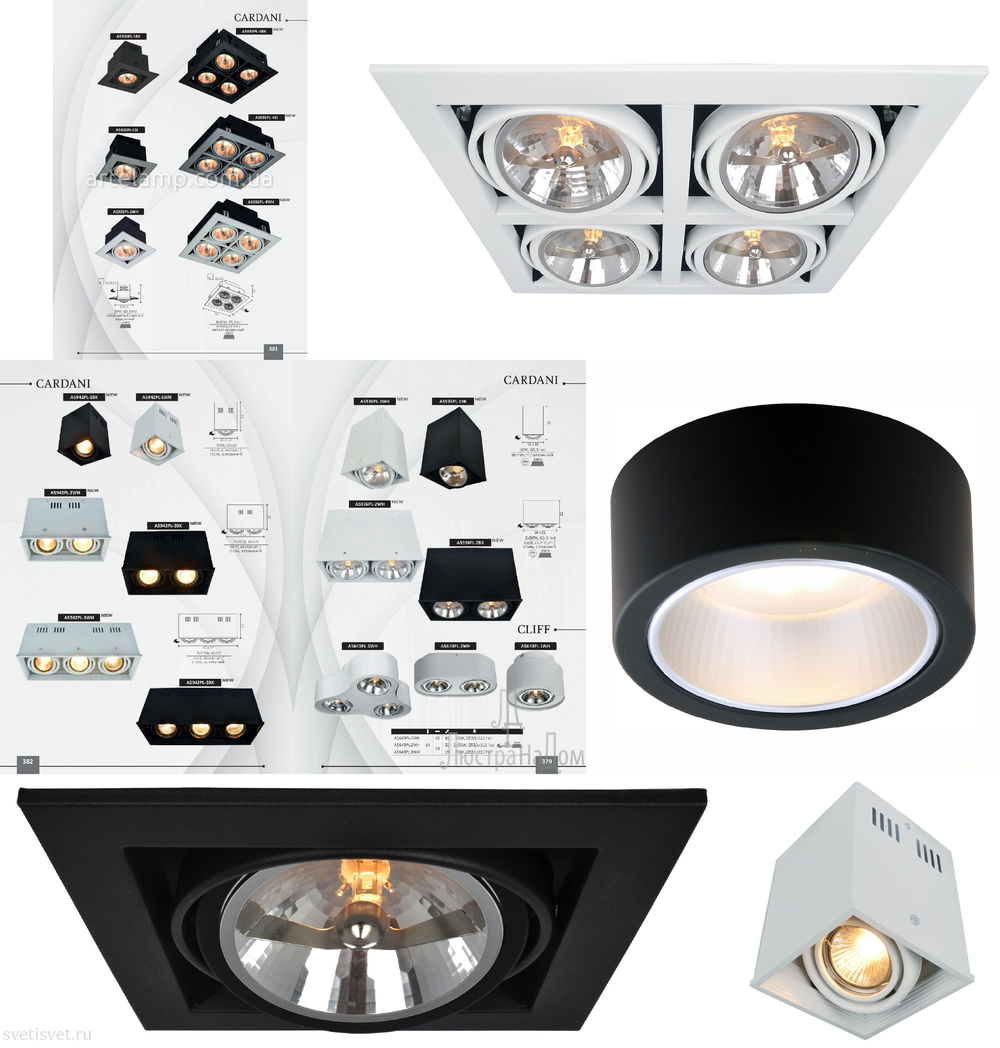 «Карданные светильники». Arte Lamp серия Cardani артикул A5936PL-1BK