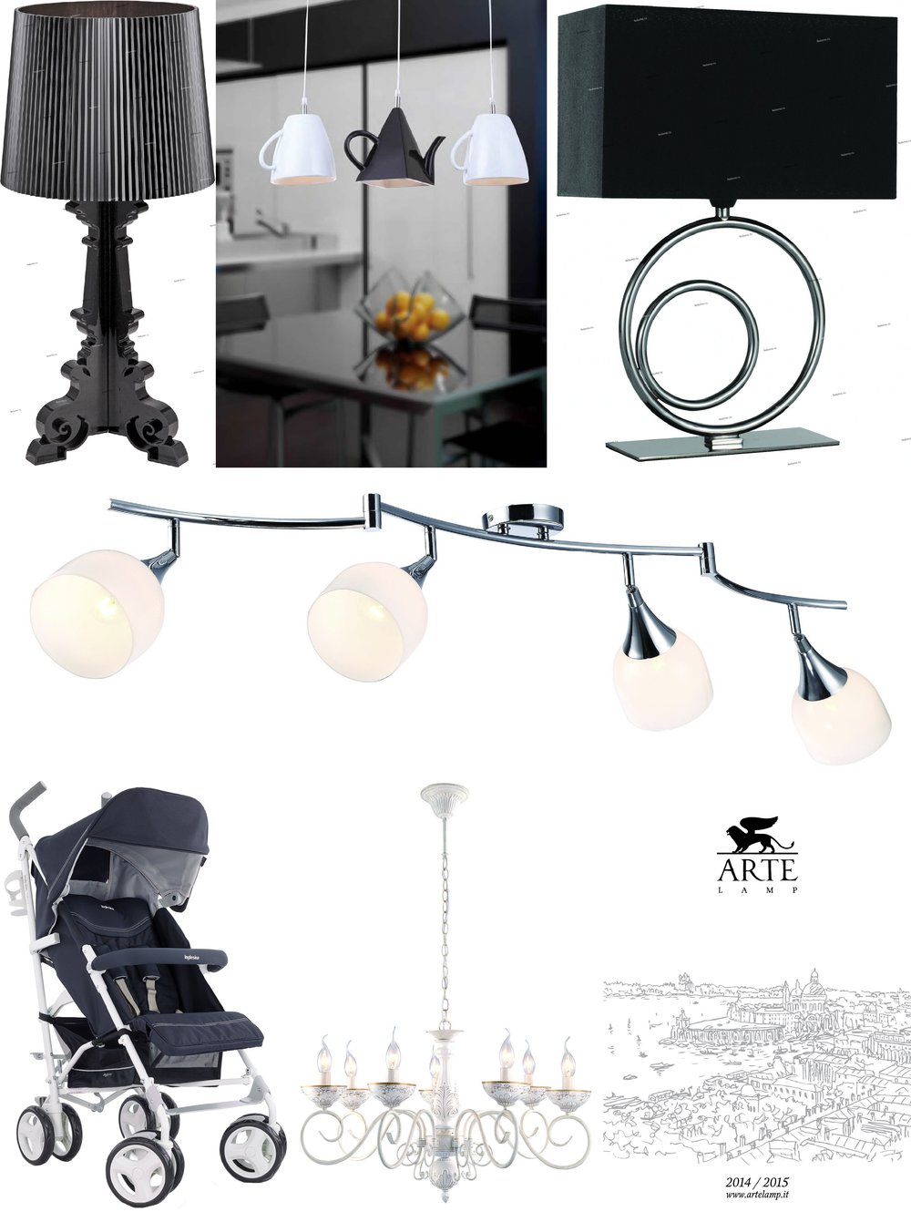 «». Arte Lamp серия Trendy артикул A6010LT-1CL