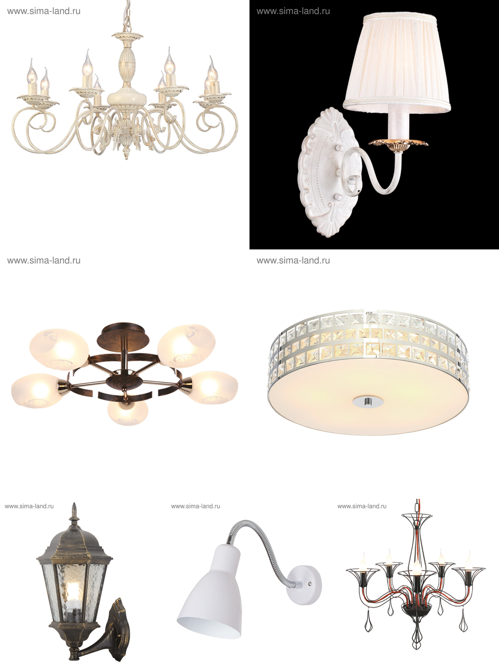 « потолочные». Arte Lamp серия Modello артикул A6119PL-5GO