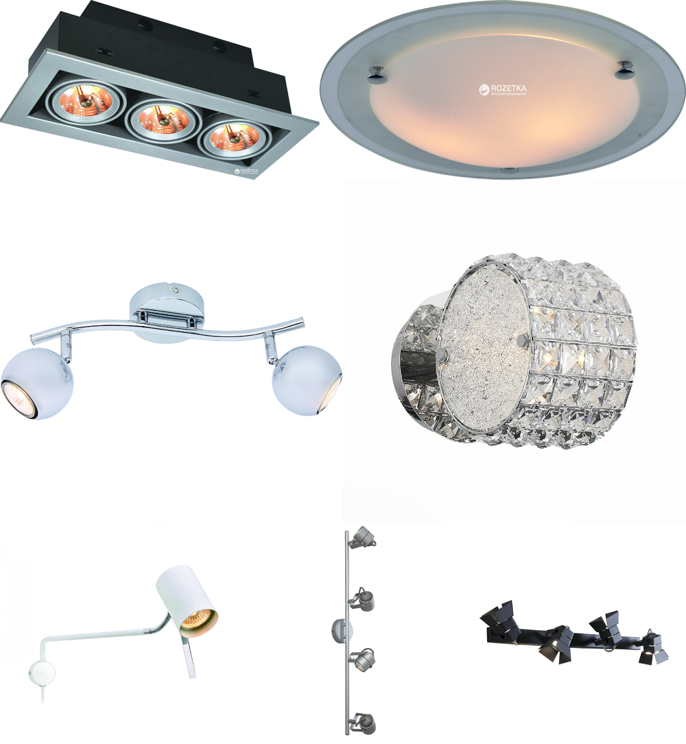 « четыре лампочки». Arte Lamp серия Piatto артикул A6251PL-4WH