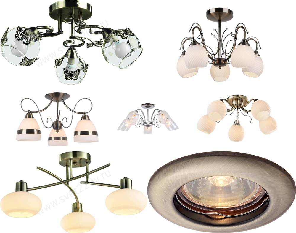 « потолочные». Arte Lamp серия Giro артикул A6285PL-3AB