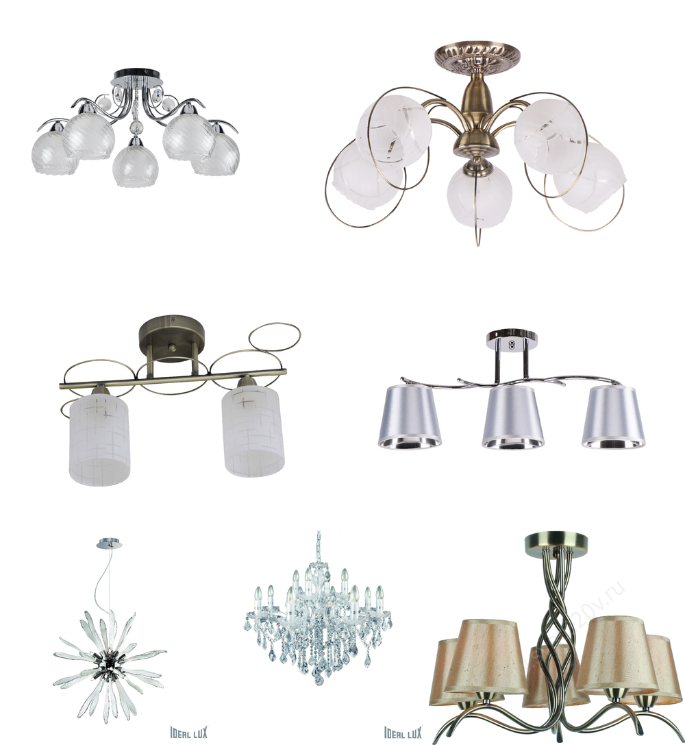« потолочные». Arte Lamp серия Giro артикул A6285PL-5AB