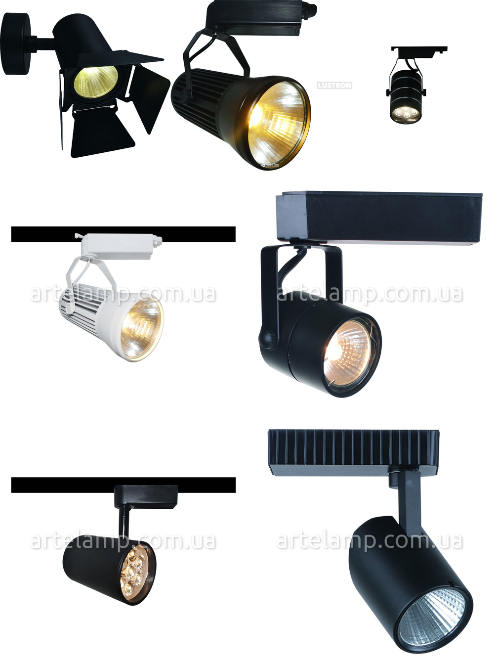 «Технический свет». Arte Lamp серия Track Lights артикул A6330PL-1BK