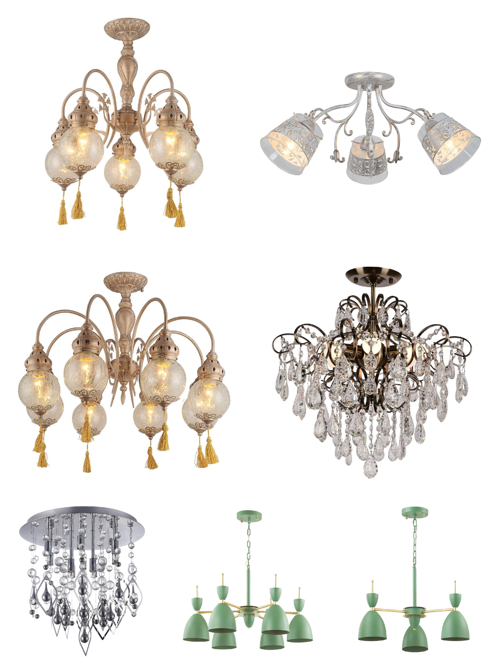 « потолочные». Arte Lamp серия Gemma артикул A6335PL-5WG