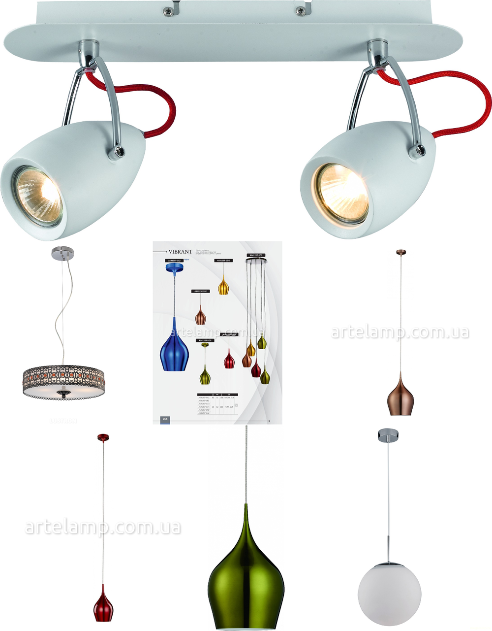 « подвесы». Arte Lamp серия Vabrant артикул A6412SP-1GR
