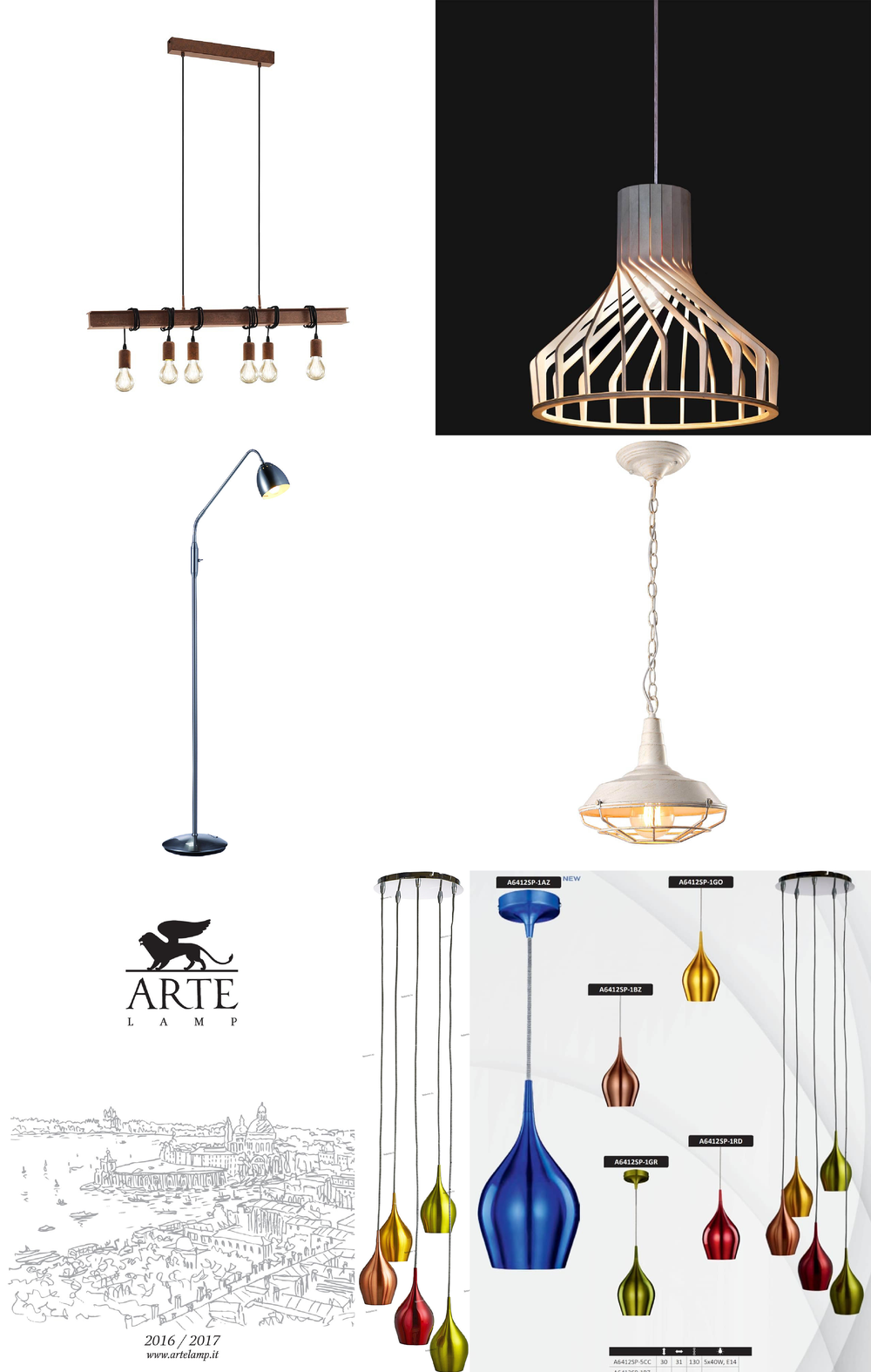 « подвесы». Arte Lamp серия Vabrant артикул A6426SP-1BZ