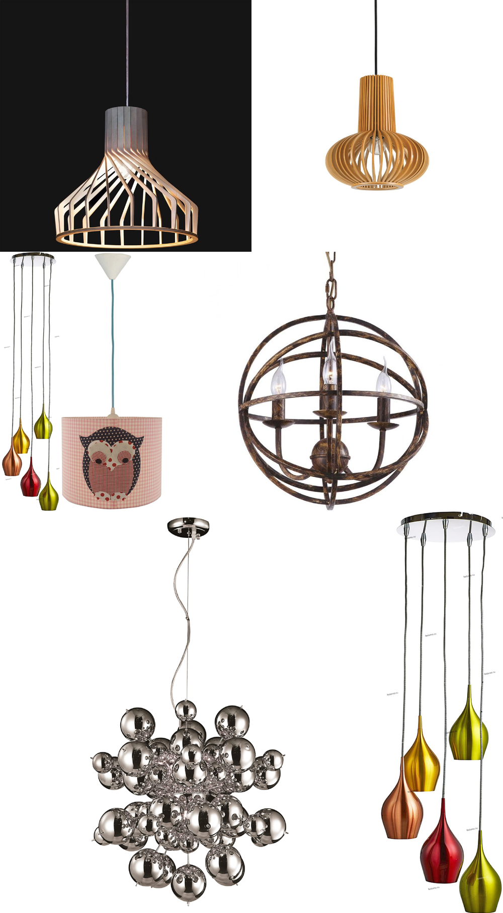 « подвесы». Arte Lamp серия Vabrant артикул A6426SP-1GO