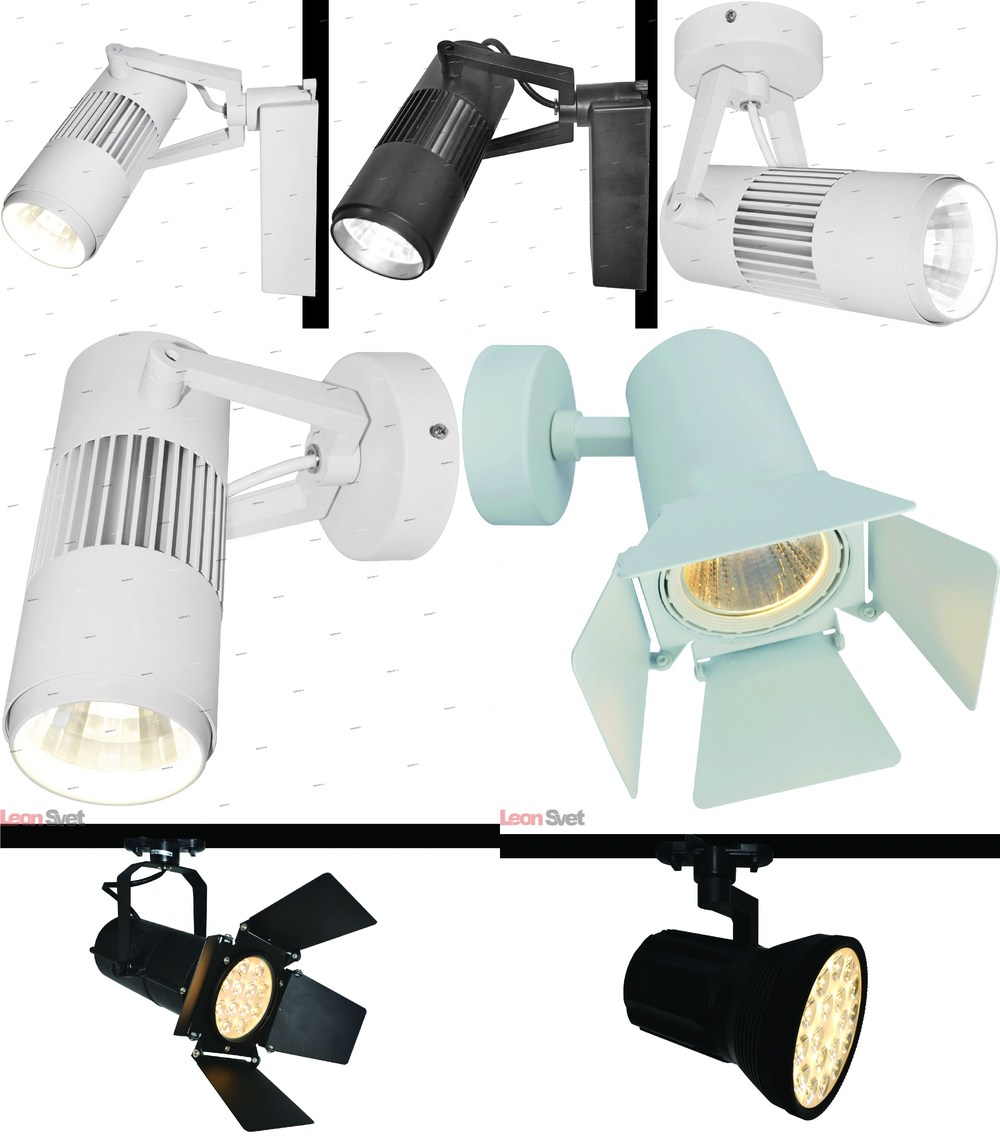 « светодиодные». Arte Lamp серия Track Lights артикул A6520PL-1WH