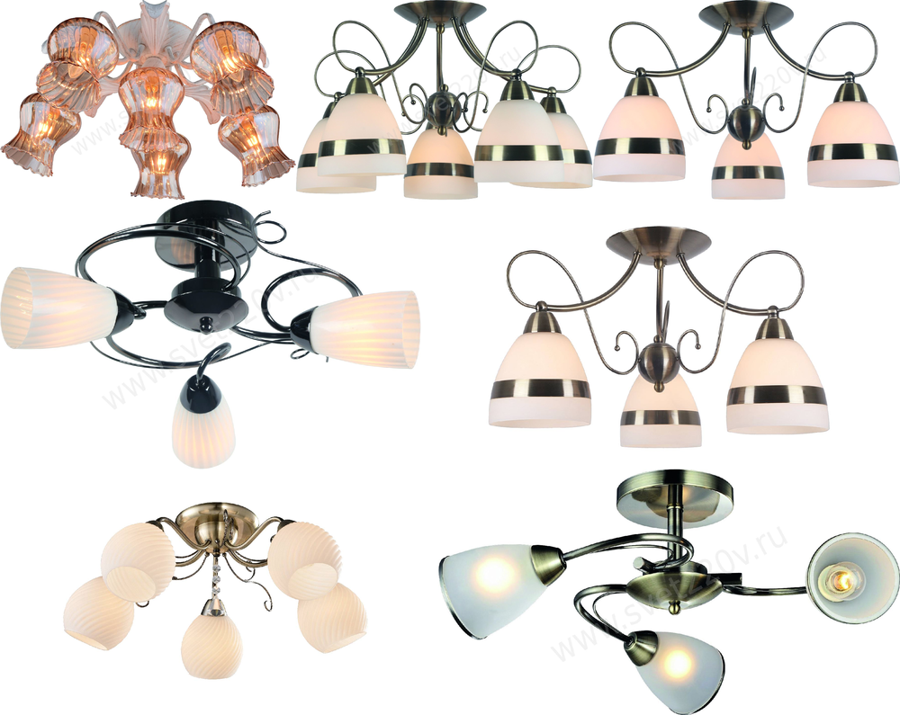 « потолочные». Arte Lamp серия Aroma артикул A6582PL-3BR
