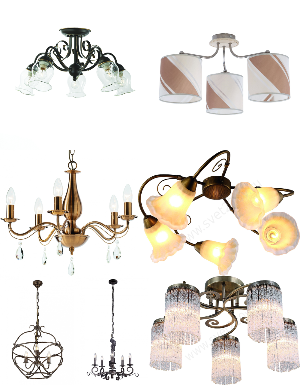 « потолочные». Arte Lamp серия Aroma артикул A6582PL-3BR