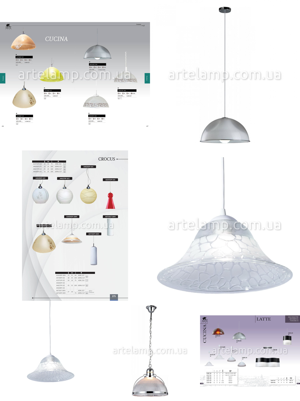 « для кухни». Arte Lamp серия Cucina артикул A6630SP-1WH