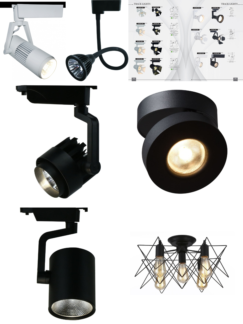 «Технический свет». Arte Lamp серия Track Lights артикул A6709PL-1BK