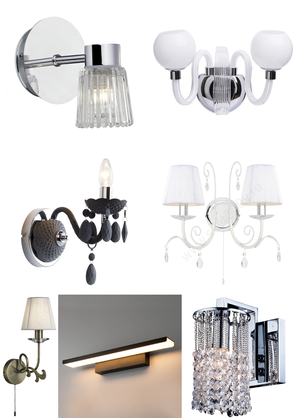 « белые». Arte Lamp серия Vaso артикул A6819AP-1WH