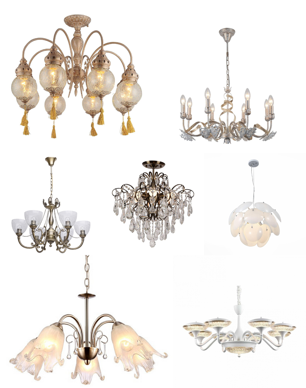 « подвесные». Arte Lamp серия Vaso артикул A6819LM-8WH