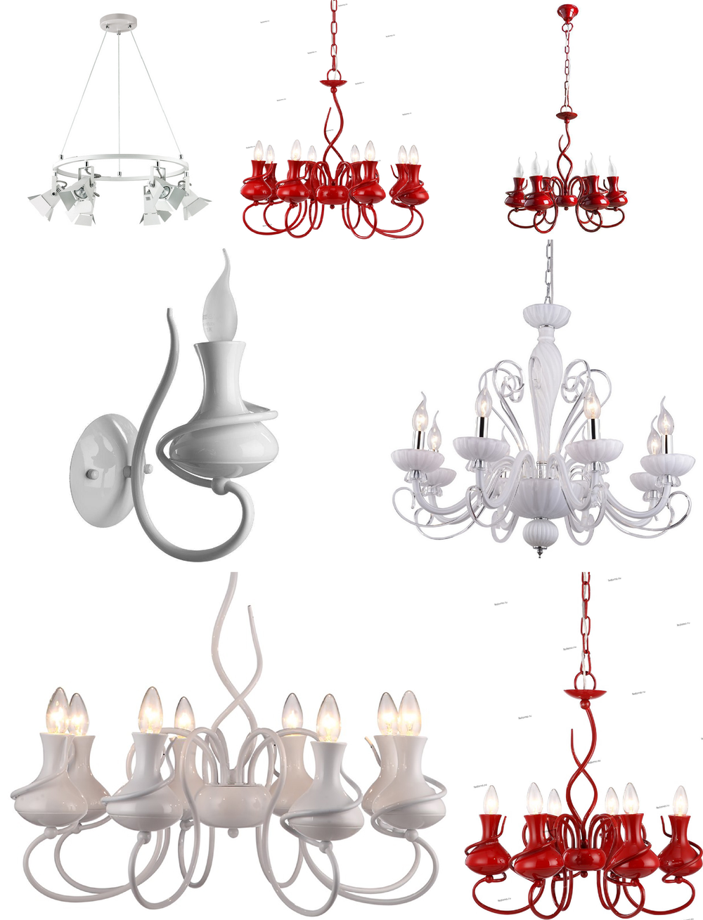« подвесные». Arte Lamp серия Vaso артикул A6819LM-8WH