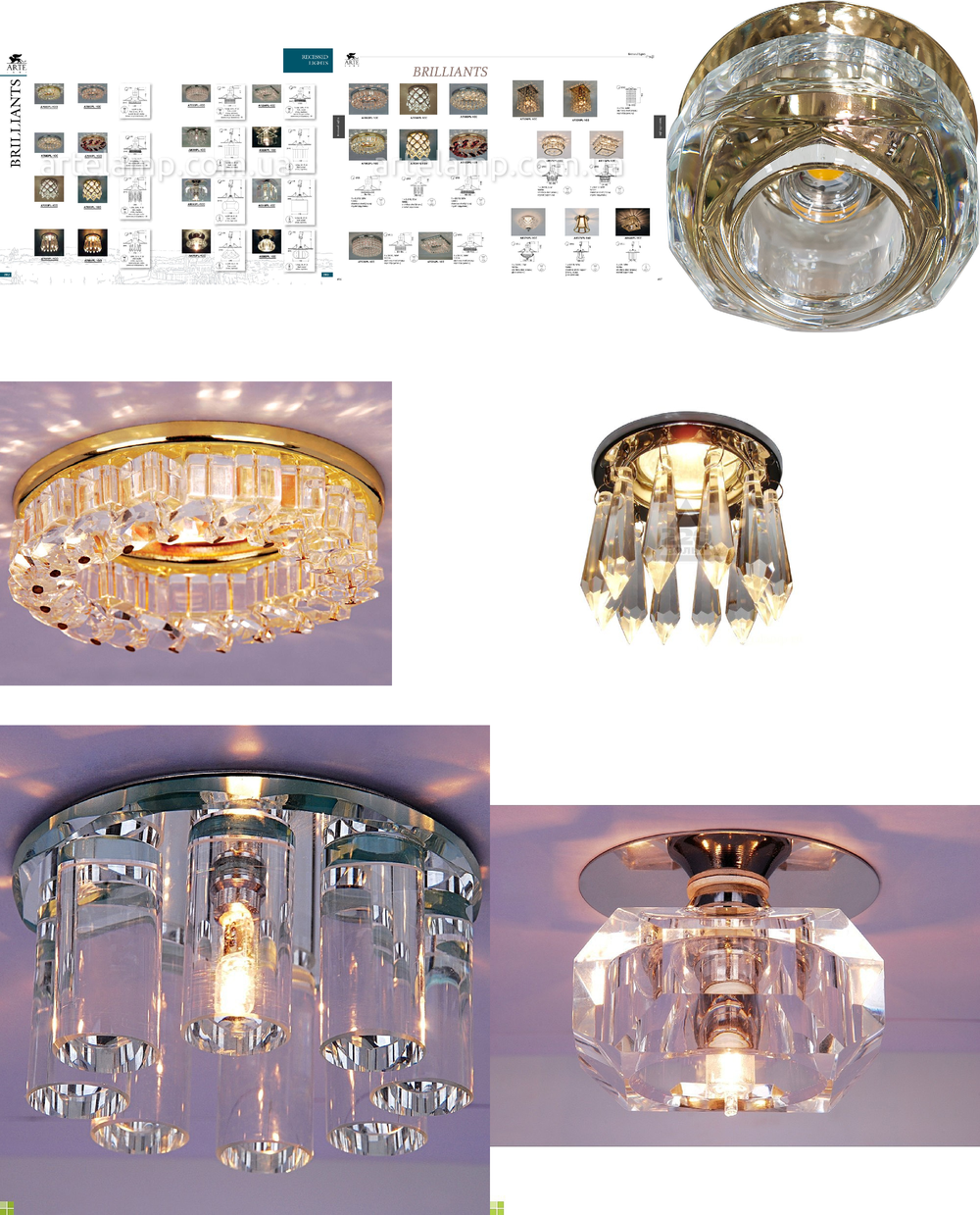 «». Arte Lamp серия Brilliant артикул A7001PL-1CC