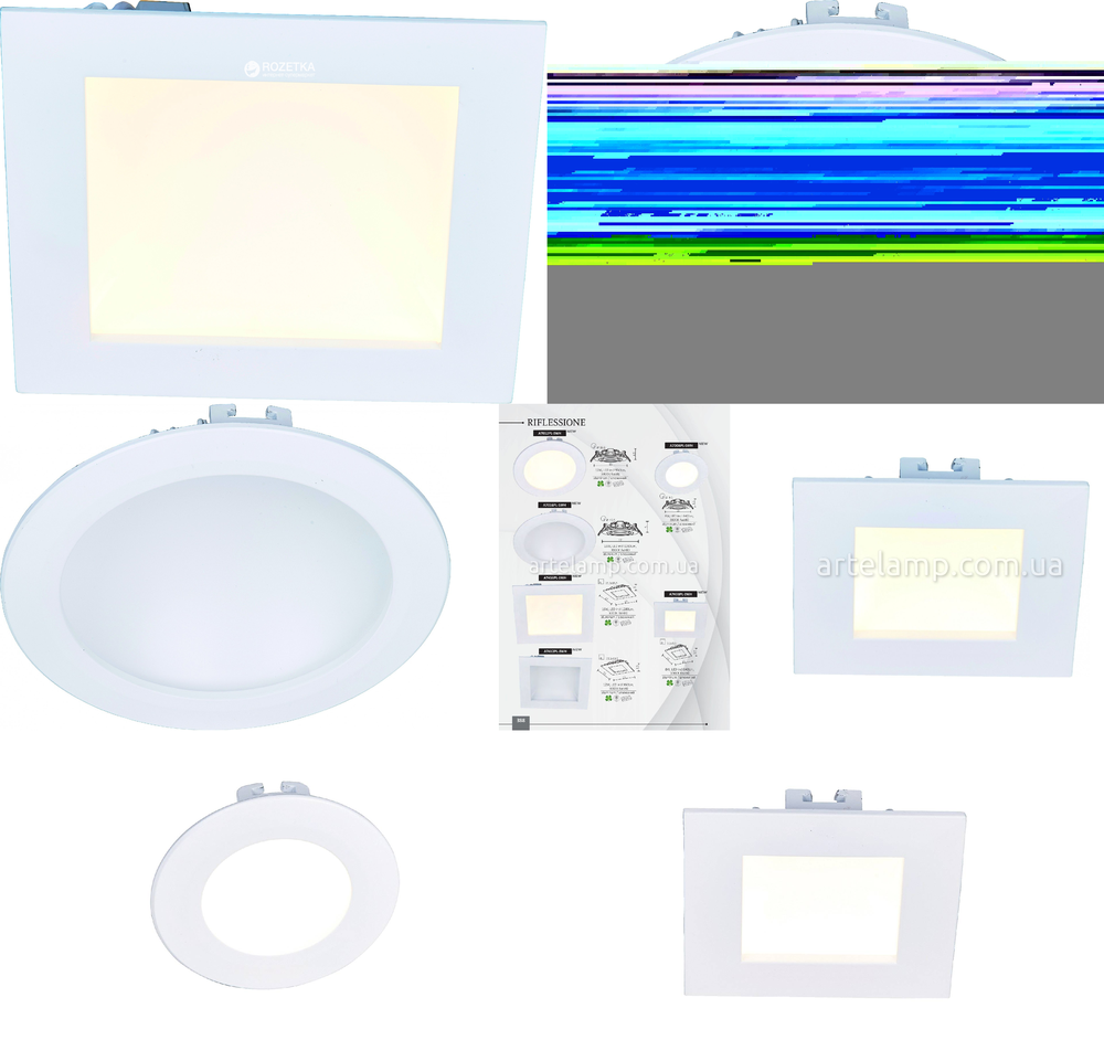 « светодиодные». Arte Lamp серия Riflessione артикул A7008PL-1WH