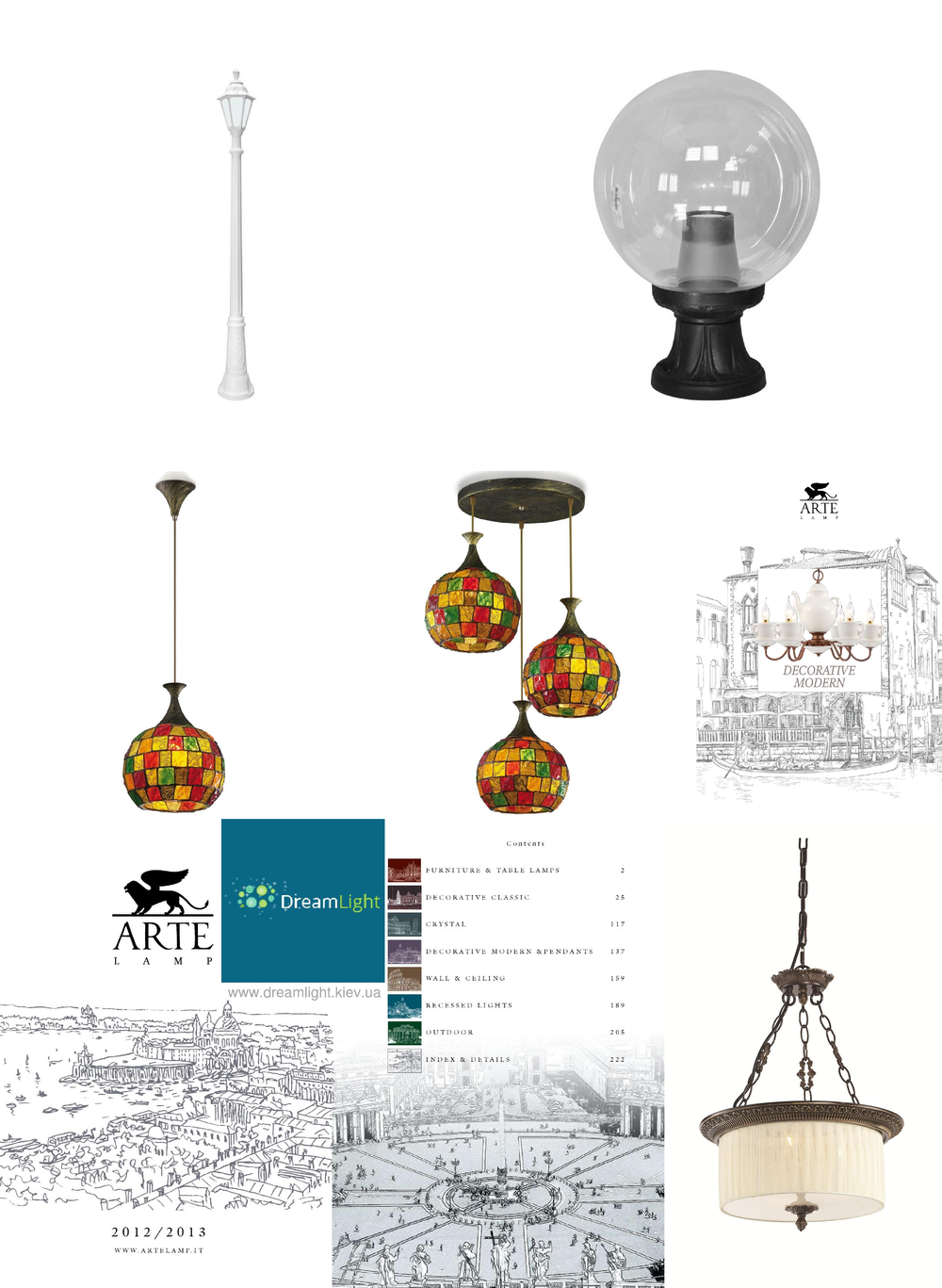 « подвесы». Arte Lamp серия Mosaic артикул A8061SP-1CC