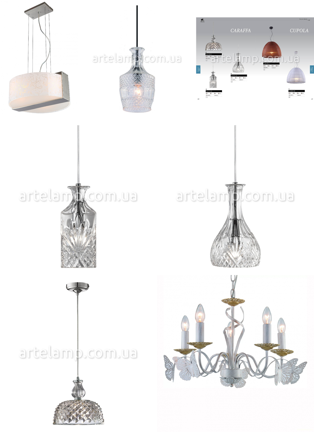 « для кухни». Arte Lamp серия Caraffa артикул A8066SP-1BK