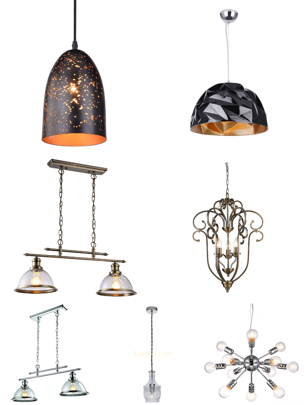 « подвесные». Arte Lamp серия Bruno артикул A8286SP-3AB