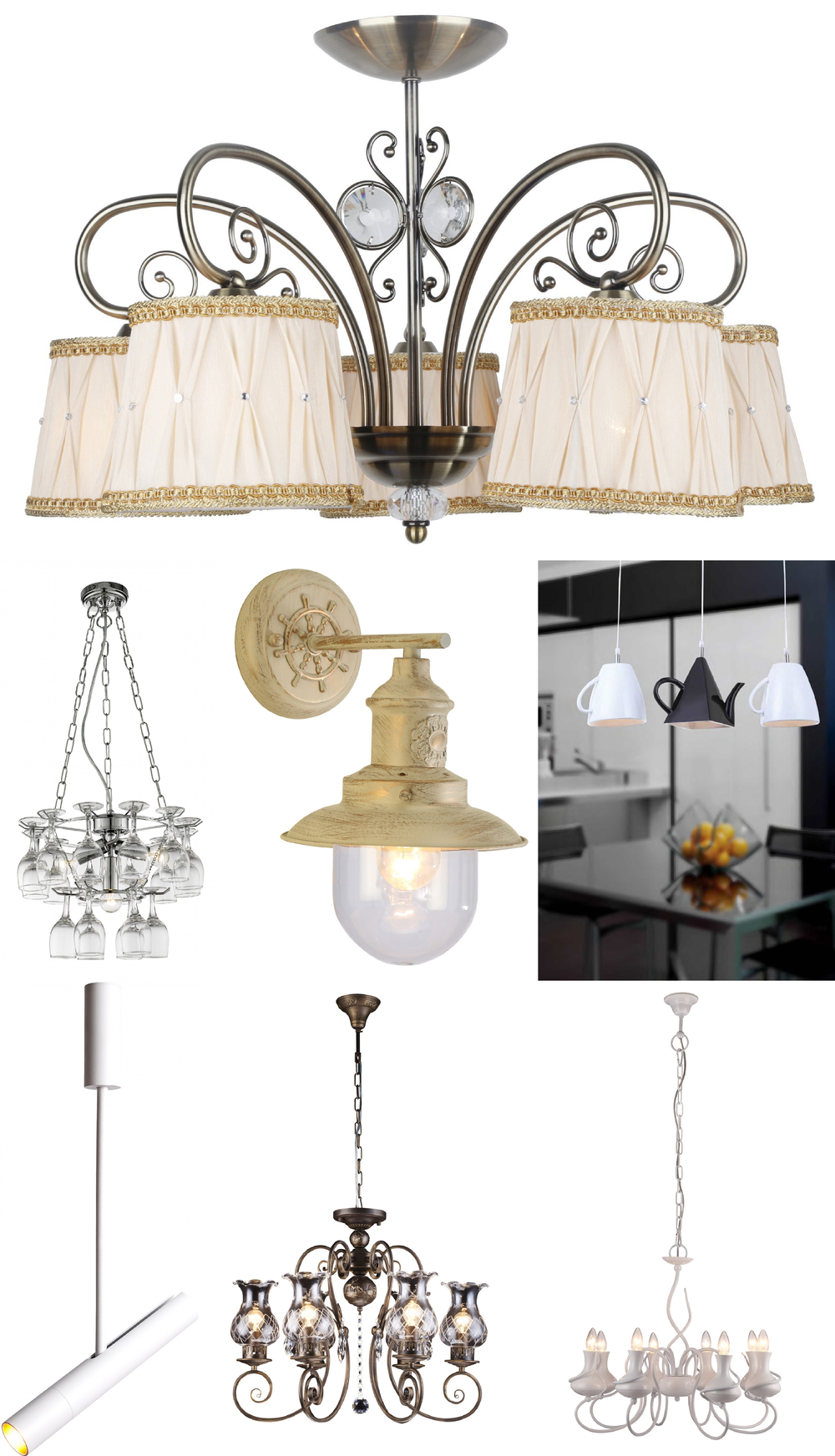 « подвесные». Arte Lamp серия Galeone артикул A8989LM-8BR