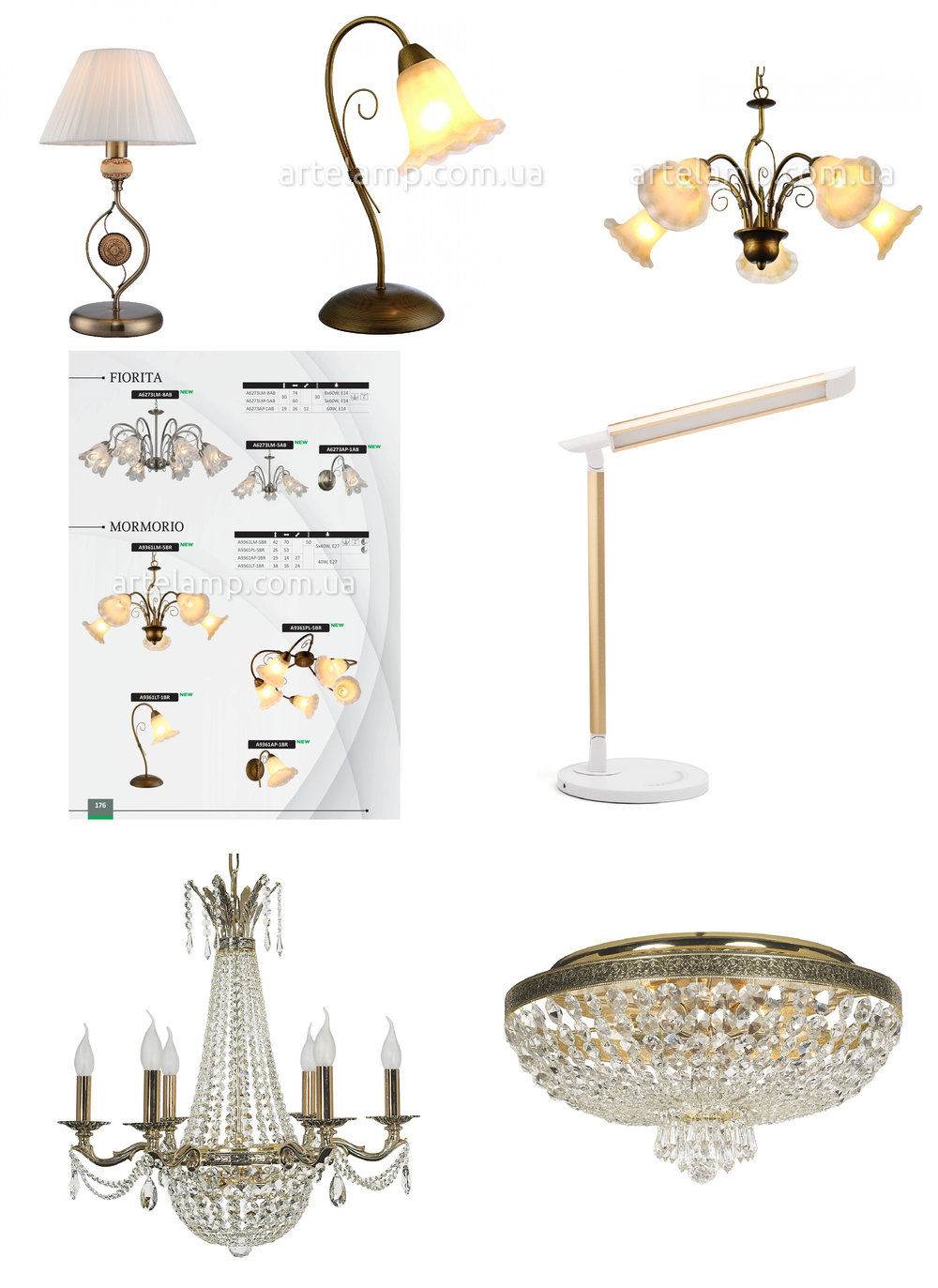« для спальни». Arte Lamp серия Mormorio артикул A9361AP-1BR
