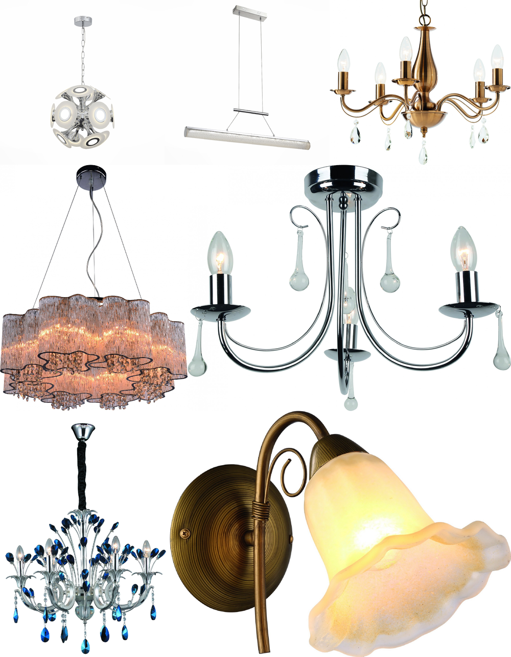 « подвесные». Arte Lamp серия Mormorio артикул A9361LM-5BR