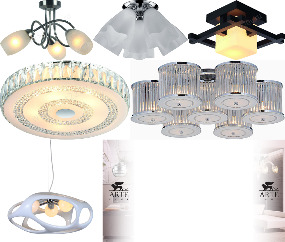 «». Arte Lamp серия Mattino артикул A9442PL-5CC